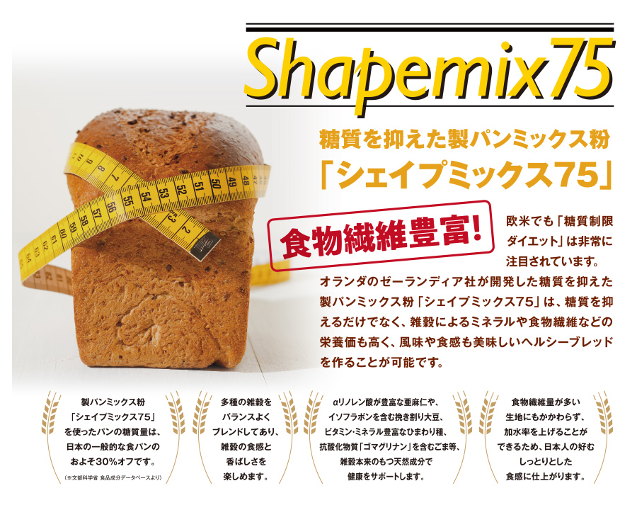 ゼーランディア社(オランダ)シェイプミックス75